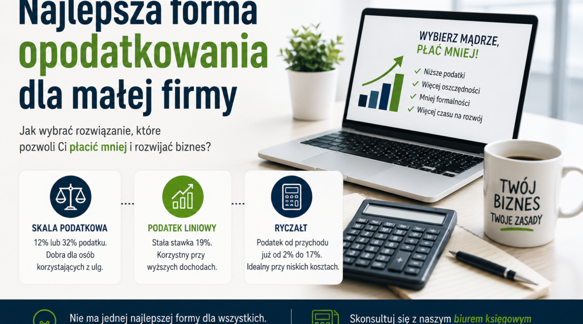 forma opodatkowania małej firmy